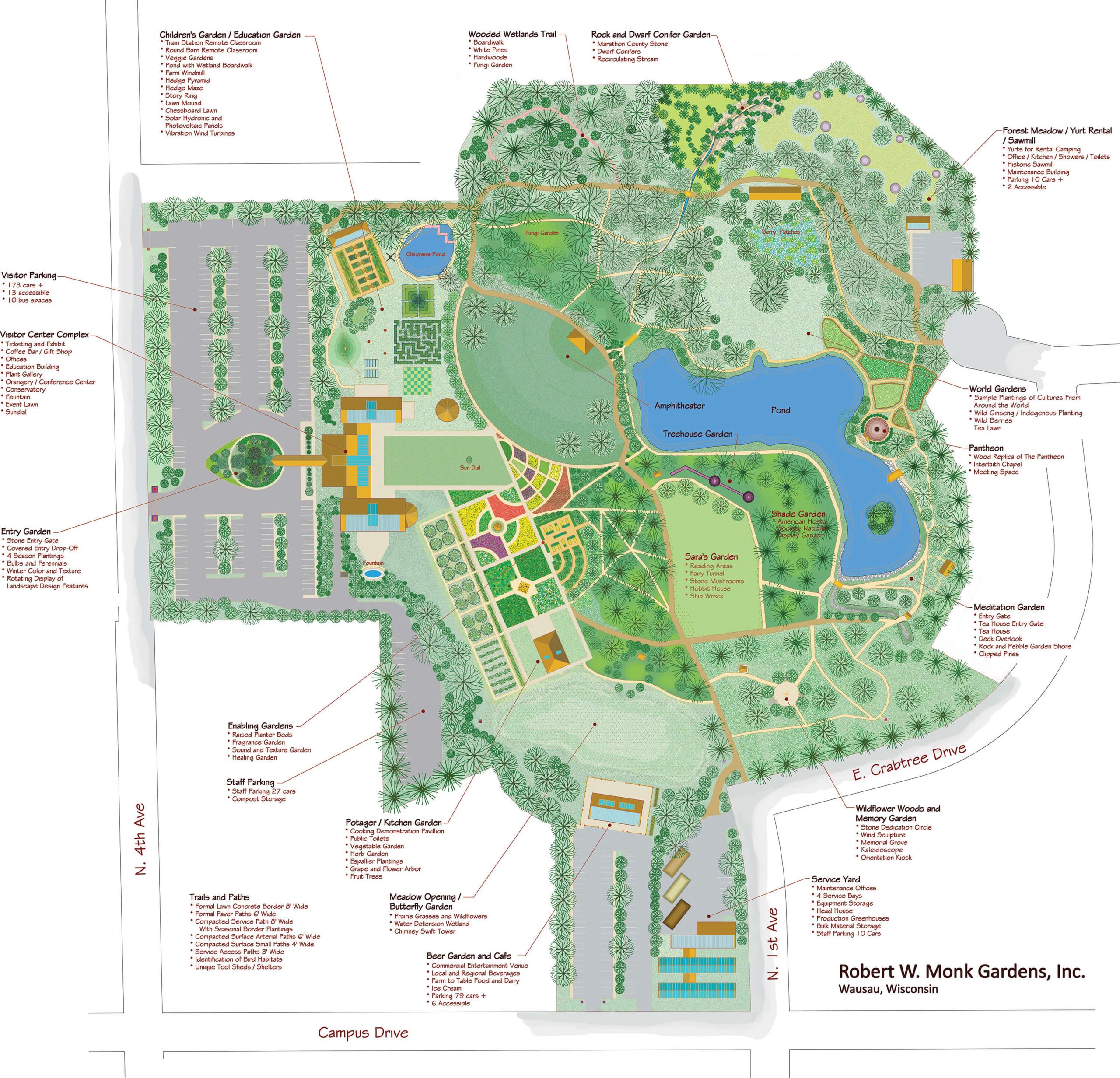 Gardens Map