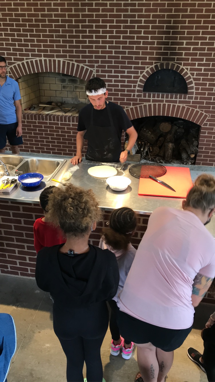 monk gardens pizza making event